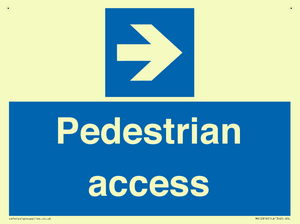 Pedestrian access